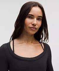 Hold Tight Scoop-Neck Long-Sleeve Shirt | Women's Long Sleeve Shirts