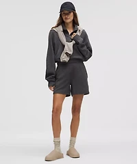 Scuba Cropped Funnel-Neck Half Zip *Waffle | Women's Hoodies & Sweatshirts