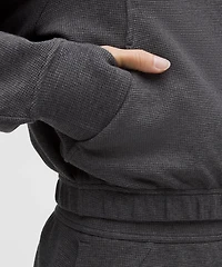 Scuba Cropped Funnel-Neck Half Zip *Waffle | Women's Hoodies & Sweatshirts