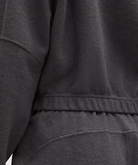Scuba Cropped Funnel-Neck Half Zip *Waffle | Women's Hoodies & Sweatshirts