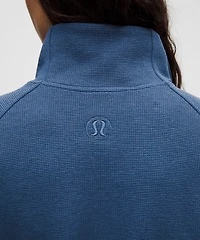 Scuba Cropped Funnel-Neck Half Zip *Waffle | Women's Hoodies & Sweatshirts
