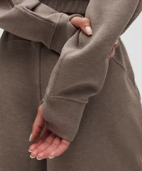 Scuba Cropped Funnel-Neck Half Zip *Waffle | Women's Hoodies & Sweatshirts