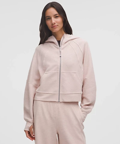 Scuba Oversized Full-Zip Hoodie *Waffle | Women's Hoodies & Sweatshirts