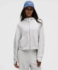 Scuba Oversized Full-Zip Hoodie *Waffle | Women's Hoodies & Sweatshirts