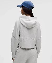 Scuba Oversized Full-Zip Hoodie *Waffle | Women's Hoodies & Sweatshirts