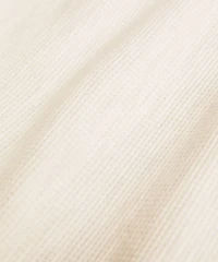 Scuba Oversized Full-Zip Hoodie *Waffle