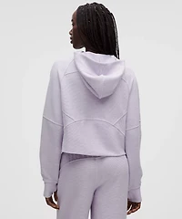 Scuba Oversized Full-Zip Hoodie *Waffle