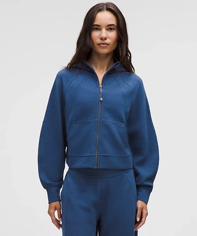 Scuba Oversized Full-Zip Hoodie *Waffle | Women's Hoodies & Sweatshirts