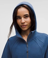 Scuba Oversized Full-Zip Hoodie *Waffle | Women's Hoodies & Sweatshirts