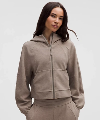 Scuba Oversized Full-Zip Hoodie *Waffle | Women's Hoodies & Sweatshirts