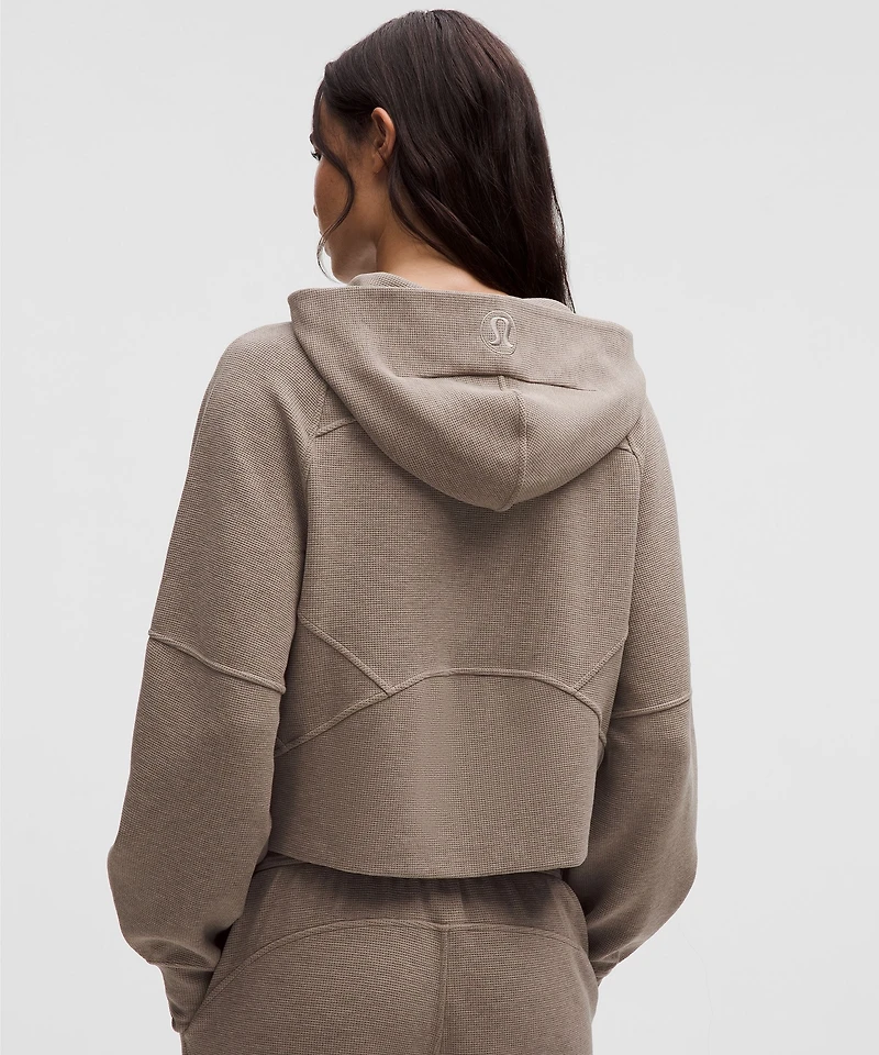 Scuba Oversized Full-Zip Hoodie *Waffle | Women's Hoodies & Sweatshirts