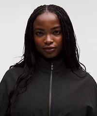 Crinkle Nylon Cinchable Jacket | Women's Coats & Jackets