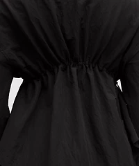 Crinkle Nylon Cinchable Jacket | Women's Coats & Jackets