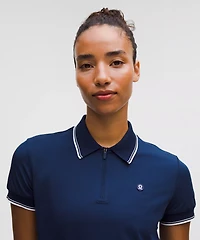 Pique Zip-Up Golf Shirt | Women's Polo Shirts