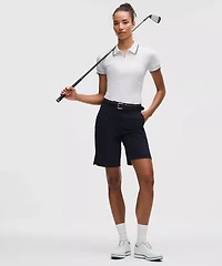 Pique Zip-Up Golf Shirt | Women's Polo Shirts