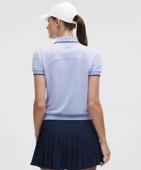 Pique Zip-Up Golf Shirt | Women's Polo Shirts