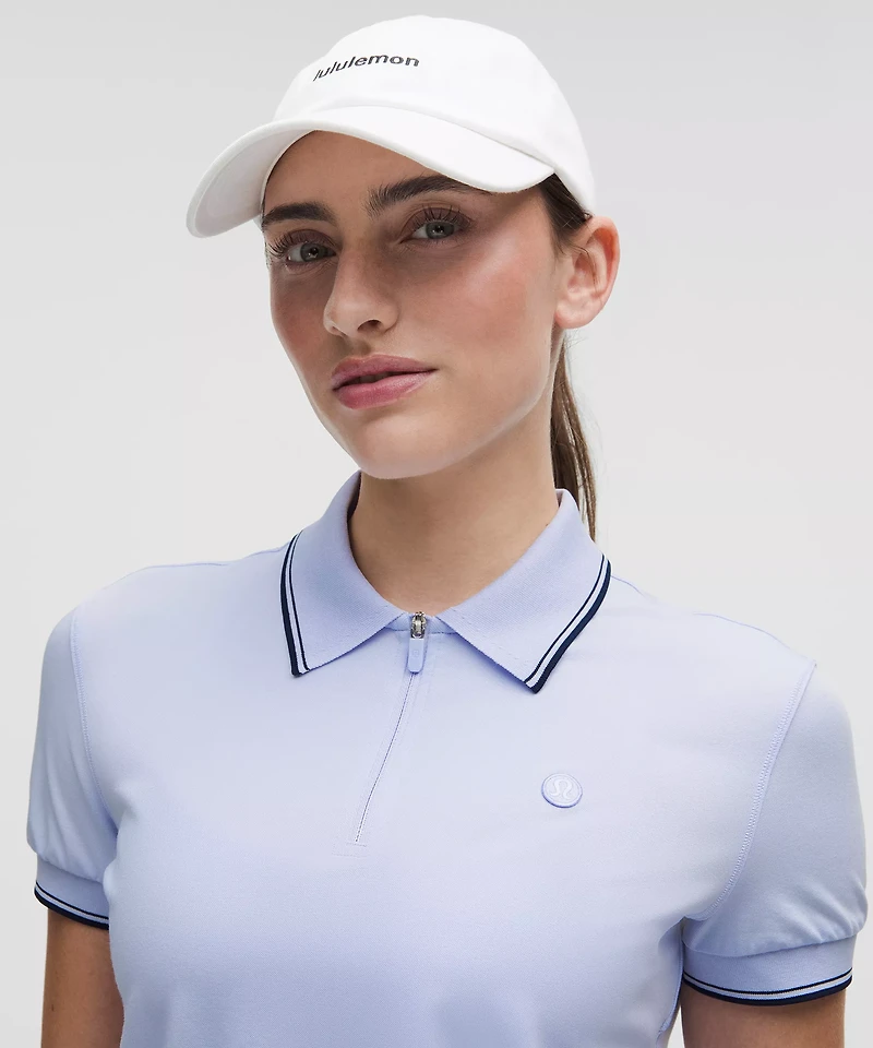Pique Zip-Up Golf Shirt | Women's Polo Shirts