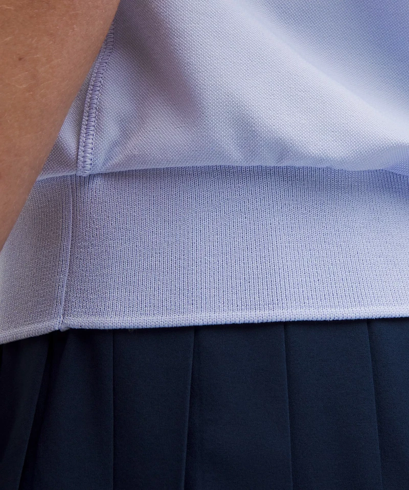 Pique Zip-Up Golf Shirt | Women's Polo Shirts