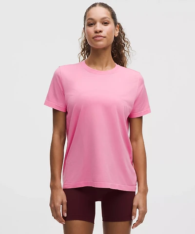 Swiftly Relaxed Short-Sleeve Shirt Hip Length *Updated Fit