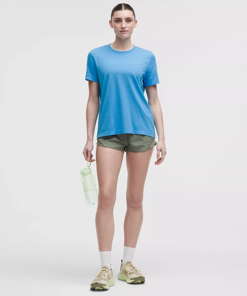 Swiftly Relaxed Short-Sleeve Shirt Hip Length *Updated Fit