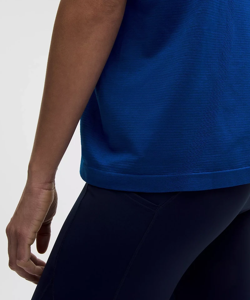 Swiftly Relaxed Short-Sleeve Shirt Hip Length *Updated Fit