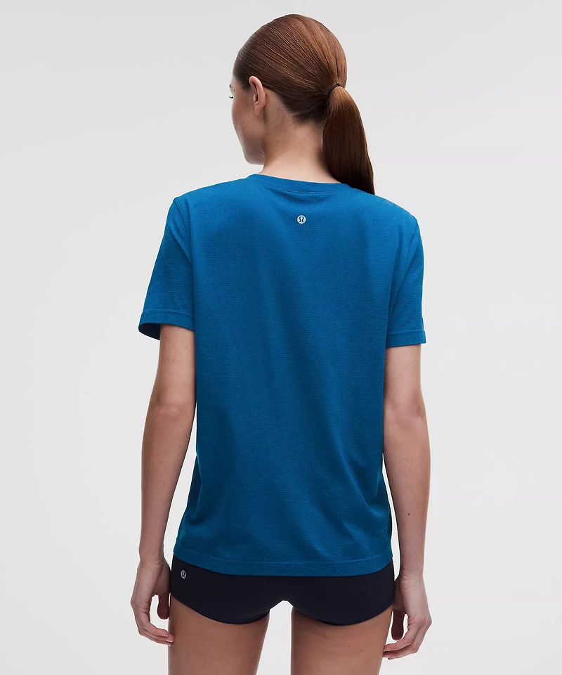 Swiftly Relaxed Short-Sleeve Shirt Hip Length *Updated Fit