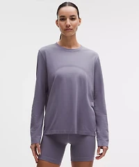 Swiftly Relaxed Long-Sleeve Shirt Hip Length *Updated Fit