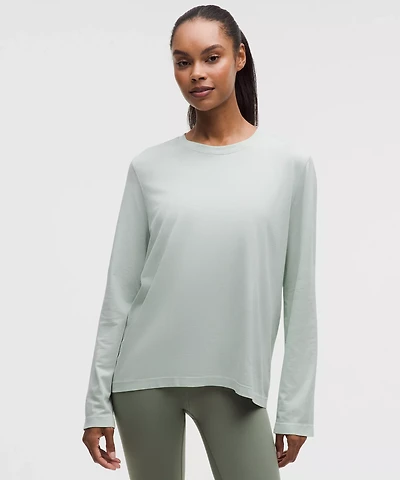 Swiftly Relaxed Long-Sleeve Shirt Hip Length *Updated Fit