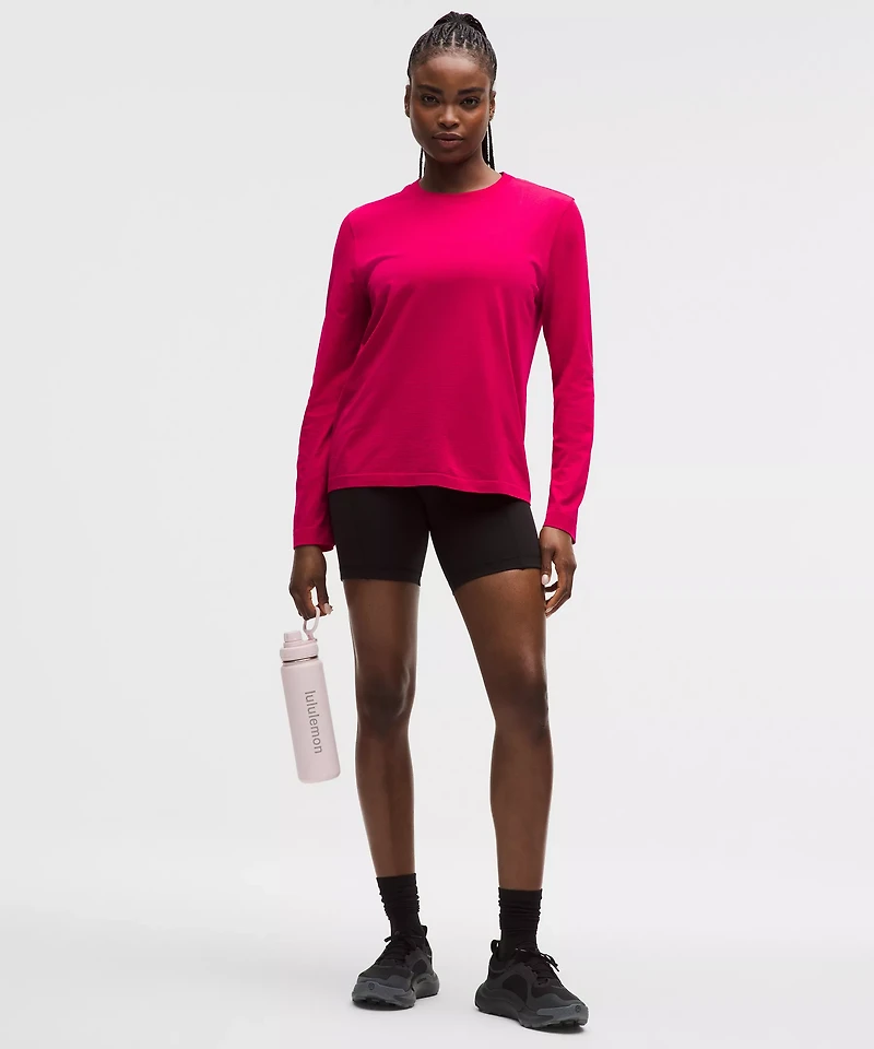 Swiftly Relaxed Long-Sleeve Shirt Hip Length *Updated Fit