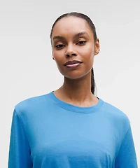 Swiftly Relaxed Long-Sleeve Shirt Hip Length *Updated Fit