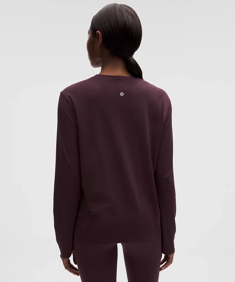 Swiftly Relaxed Long-Sleeve Shirt Hip Length *Updated Fit