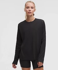 Swiftly Relaxed Long-Sleeve Shirt Hip Length *Updated Fit