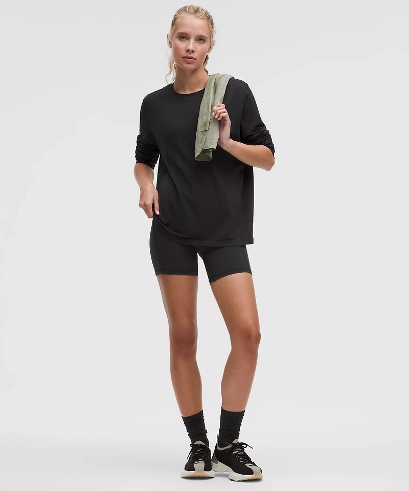 Swiftly Relaxed Long-Sleeve Shirt Hip Length *Updated Fit