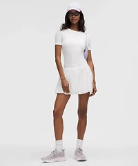 Stretch Cotton Ribbed Short-Sleeve Bodysuit | Women's Bodysuits