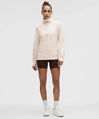 Scuba Oversized Funnel-Neck Half Zip *Long