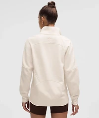 Scuba Oversized Funnel-Neck Half Zip *Long