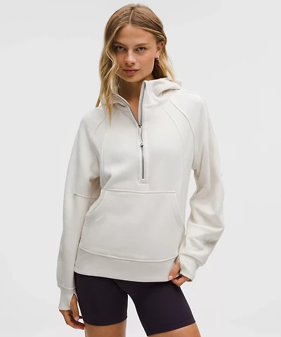 Scuba Oversized Half-Zip Hoodie *Long | Women's Hoodies & Sweatshirts