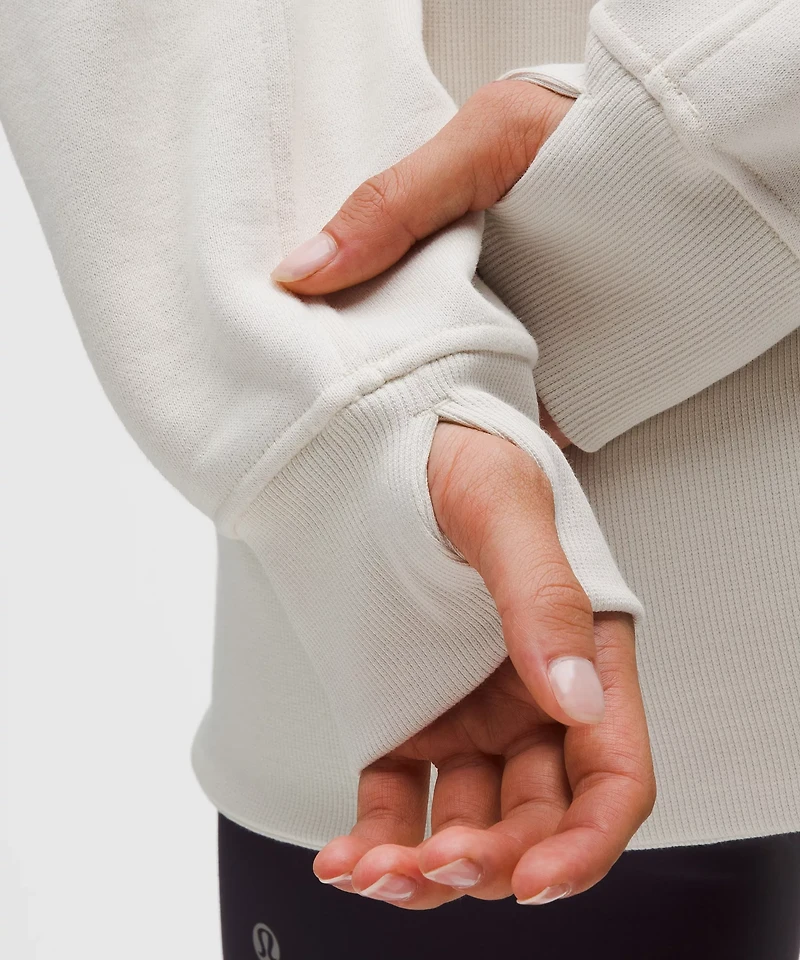 Scuba Oversized Half-Zip Hoodie *Long | Women's Hoodies & Sweatshirts