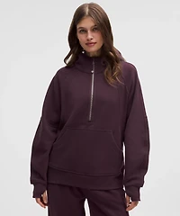 Scuba Oversized Half-Zip Hoodie *Long