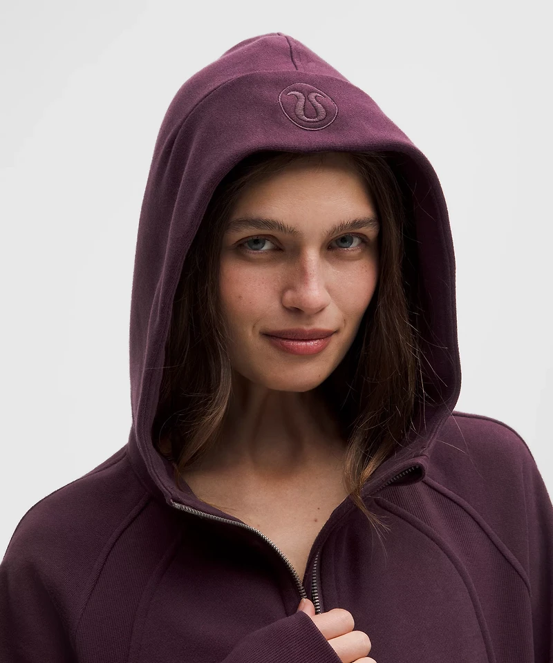 Scuba Oversized Half-Zip Hoodie *Long | Women's Hoodies & Sweatshirts