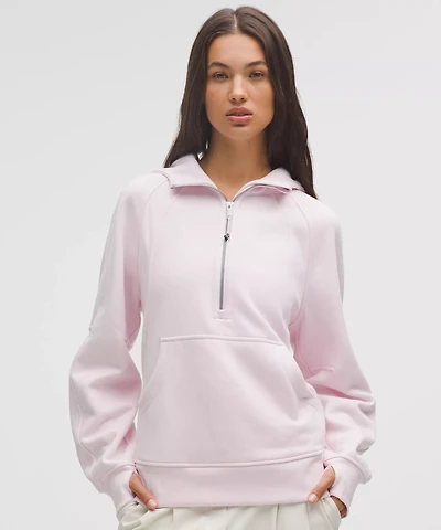 Scuba Oversized Half-Zip Hoodie *Long | Women's Hoodies & Sweatshirts