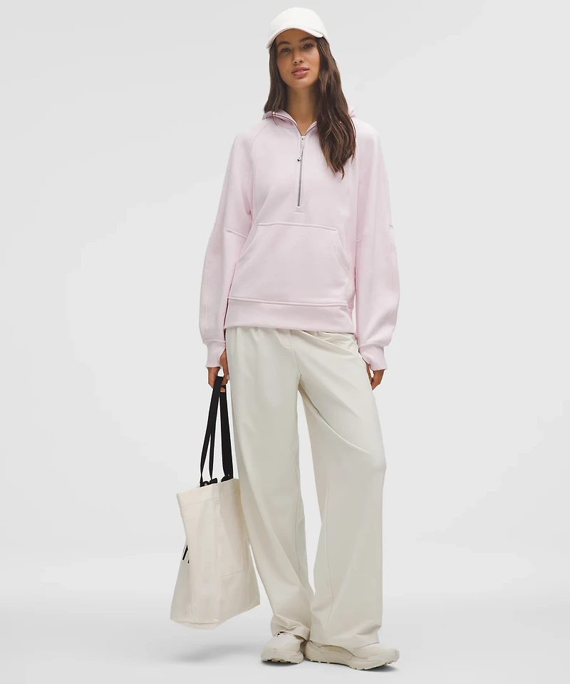 Scuba Oversized Half-Zip Hoodie *Long | Women's Hoodies & Sweatshirts