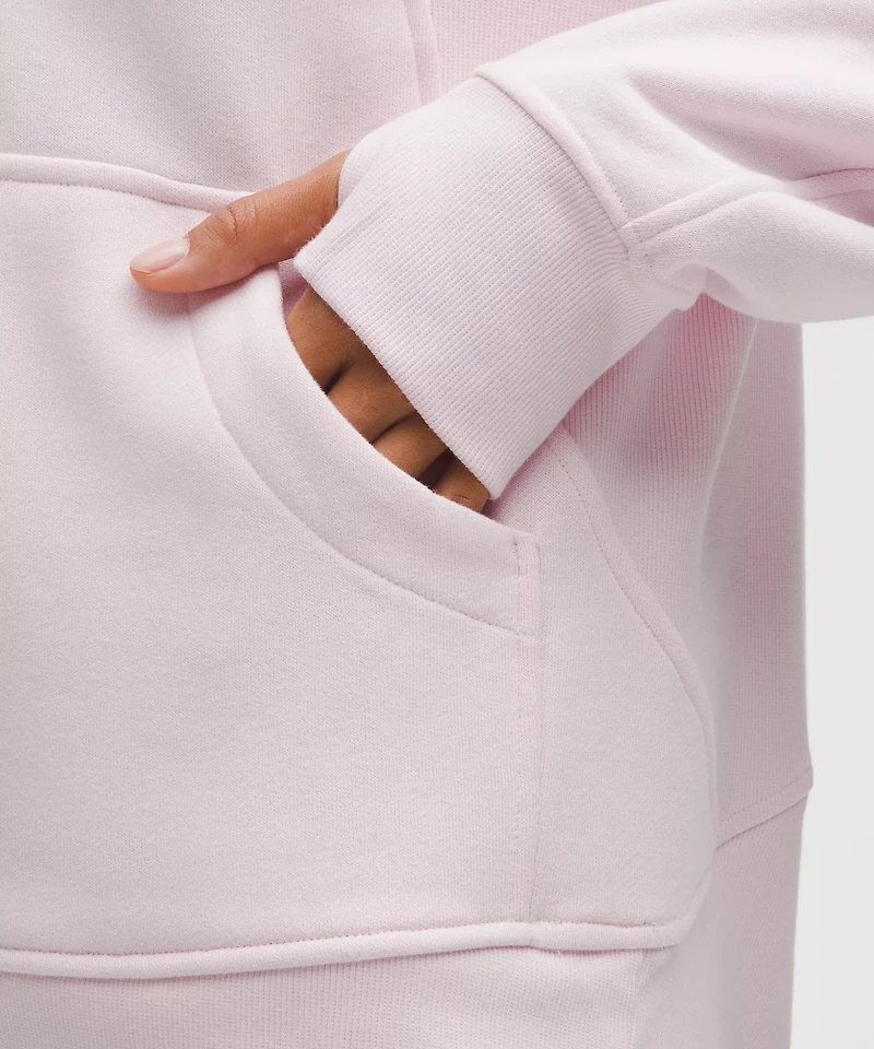 Scuba Oversized Half-Zip Hoodie *Long | Women's Hoodies & Sweatshirts