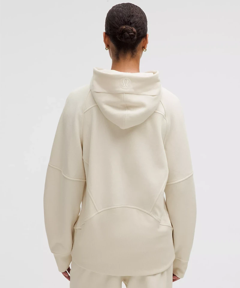 Scuba Oversized Half-Zip Hoodie *Long
