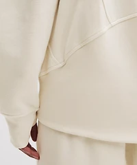 Scuba Oversized Half-Zip Hoodie *Long