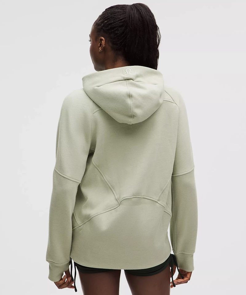 Scuba Oversized Half-Zip Hoodie *Long | Women's Hoodies & Sweatshirts