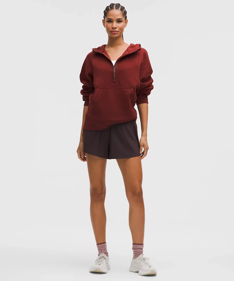 Scuba Oversized Half-Zip Hoodie *Long | Women's Hoodies & Sweatshirts
