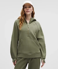 Scuba Oversized Half-Zip Hoodie *Long | Women's Hoodies & Sweatshirts