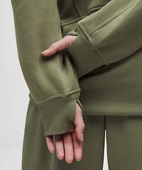 Scuba Oversized Half-Zip Hoodie *Long | Women's Hoodies & Sweatshirts