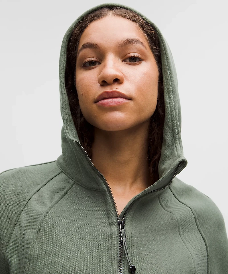 Scuba Oversized Half-Zip Hoodie *Long